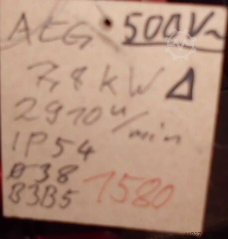 Electric motor 7.8 kW 2910 rpm AEG AM 132 S02