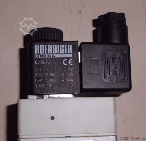 Magnetventil 5/3 Hoerbiger PA 12707-0233
