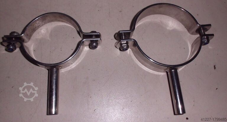 Schraubschellen mit Schaft Edelstahl Verschiedene Ø