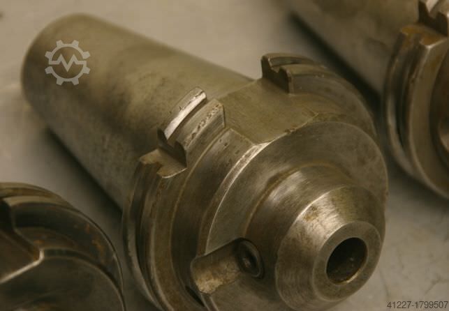 Fräsaufnahmen 4 Stück Stahl SK50