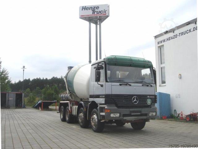 Betonmischer LKW MERCEDES-BENZ Actros 3235 B 8x4 Betonmischer Stetter 9m³ -Deut