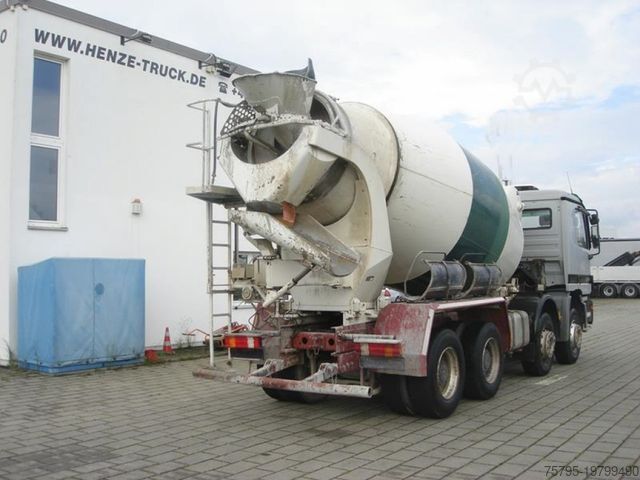 Betonmischer LKW MERCEDES-BENZ Actros 3235 B 8x4 Betonmischer Stetter 9m³ -Deut