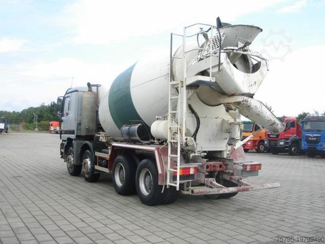 Betonmischer LKW MERCEDES-BENZ Actros 3235 B 8x4 Betonmischer Stetter 9m³ -Deut