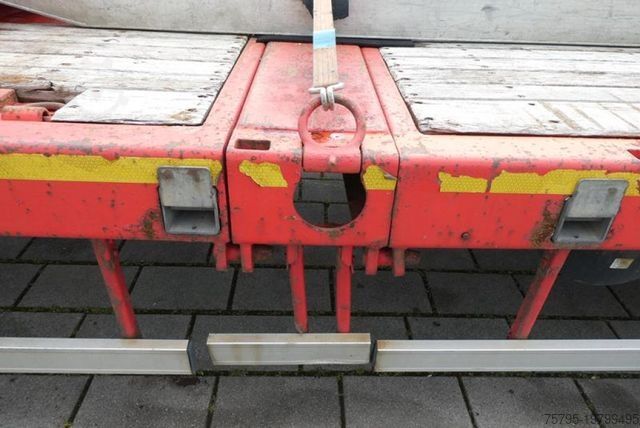 Low loader semitrailer KÄSSBOHRER LB4E EX-1 KK LOWBED Tiefladerauflieger AUSZIEHBA