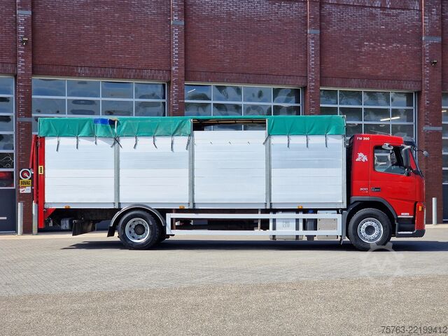 Cattle transport Volvo FM 300 4x2 - Livestock 1 deck - Ventilation - E...