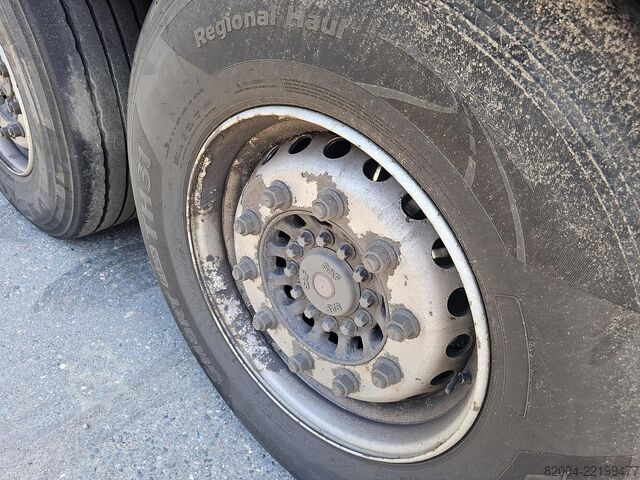 Vorhang seitlich PACTON T3 001 /3 axle curtainsider /saf disc/ apk tuv/...