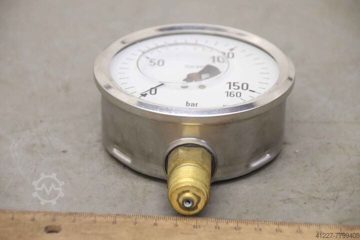 Manometer Wika 0 bis 160 bar