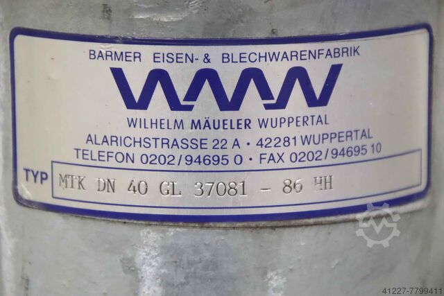 Pilzkopfhaube WMW MTK DN 40 GL 37081-86 HH