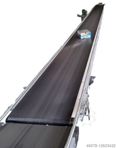 Incline belt conveyor with arch Rising falling Transnorm GF 15670-900-800