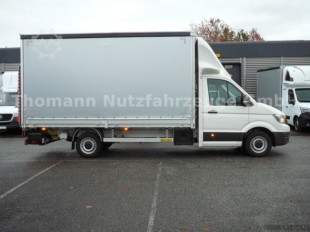 Curtain sider van VOLKSWAGEN Crafter 177 PS Pritsche Plane LBW Premium