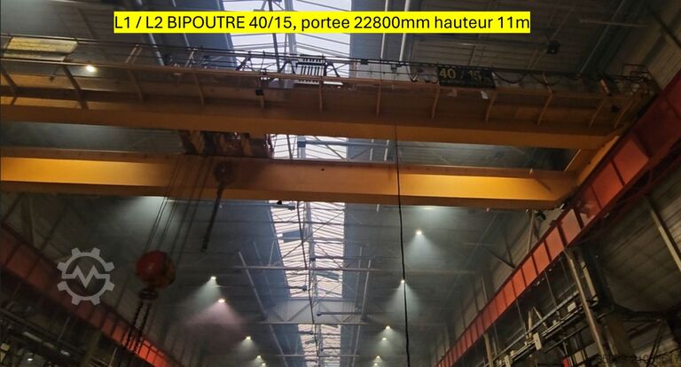  DEMAG BIPOUTRE 40/15T 35T 40T 50T