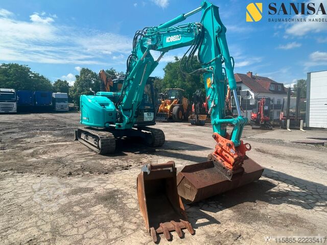 Chain excavator Kobelco SK85 MSR-7 Powertilt/ZSA/Klima/Hydra. Vers/2xLöffel