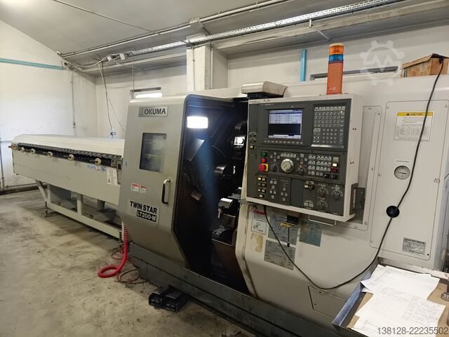 CNC lathe Okuma LT200-M TWIN STAR