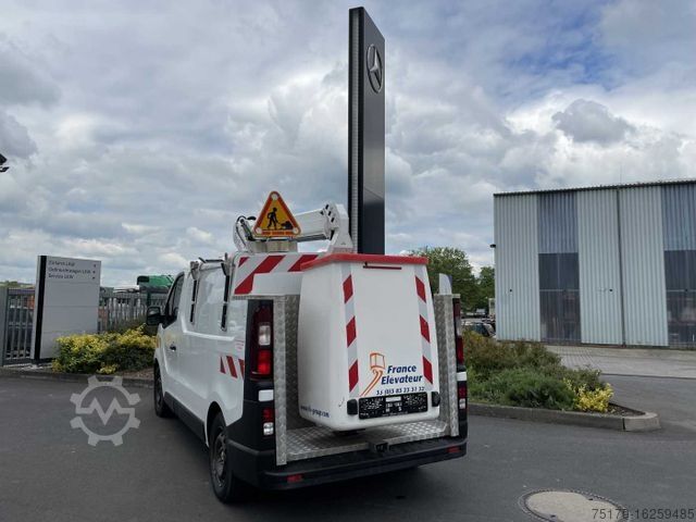 Working platform truck RENAULT Trafic dCi 120 L1H1 / France Elavateur 091F 9m