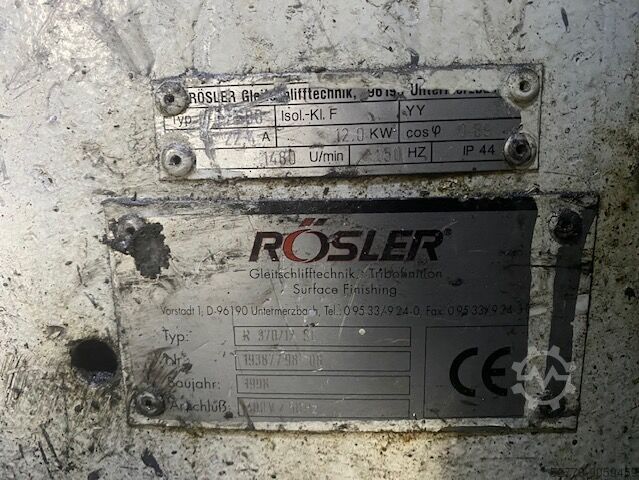 Vibratory finishing machine Rösler R 370/19 SL