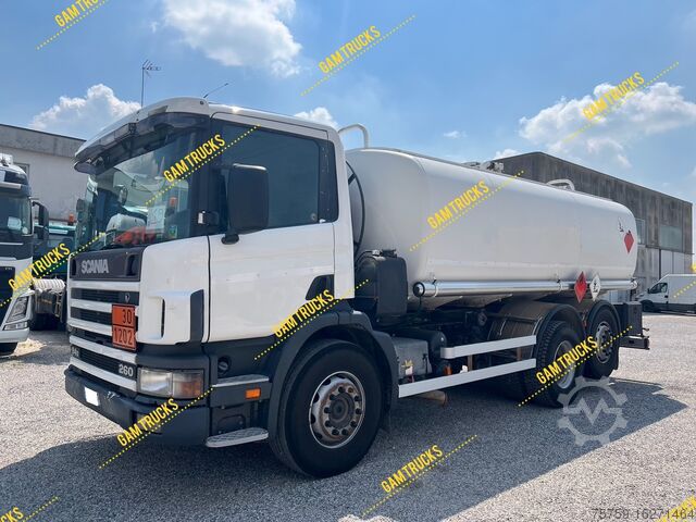 Tanker truck Scania P94D260 Tankwagen Treibstoffe 18.950L