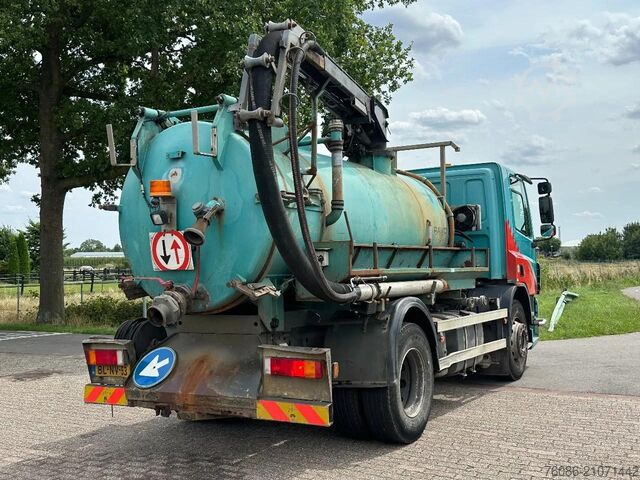 Saugfahrzeug DAF CF 75.250 WITH RAVO KZ7082/150 VACUUM / CHANNEL...