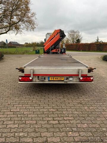 Plattformanhänger Stehmann open aanhanger!! UITSCHUIFBARE ACHTERKANT!!