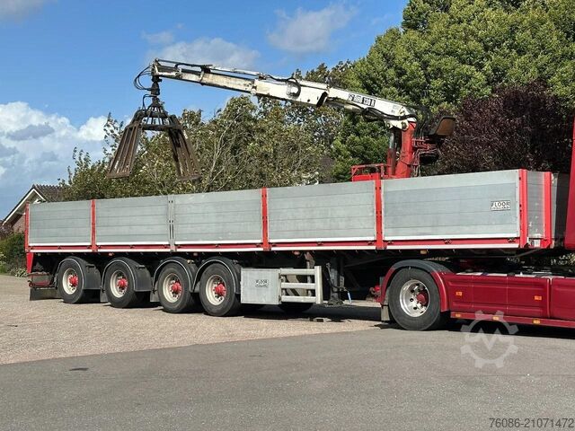 Open body Floor 4 assen  130r KLEM 4 assen Hiab 130r KLEM