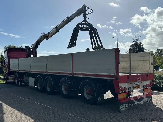 Open body Floor 4 assen  130r KLEM 4 assen Hiab 130r KLEM