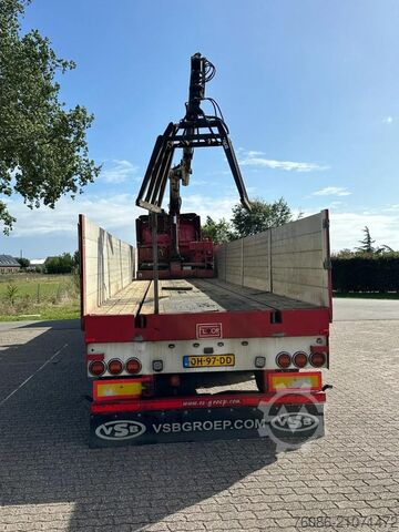 Open body Floor 4 assen  130r KLEM 4 assen Hiab 130r KLEM