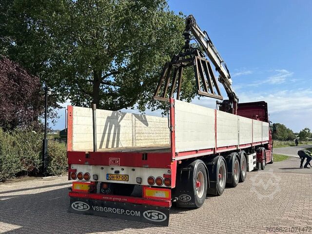 Open body Floor 4 assen  130r KLEM 4 assen Hiab 130r KLEM