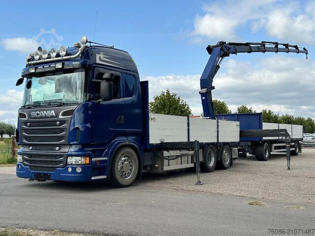 Kranwagen Scania R560 V8 2012 HMF 30TM!!CRANE/KRAN/GRUE!! 6x2!FU...