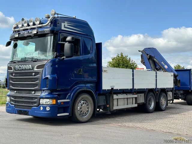 Kranwagen Scania R560 V8 2012 HMF 30TM!!CRANE/KRAN/GRUE!! 6x2!FU...