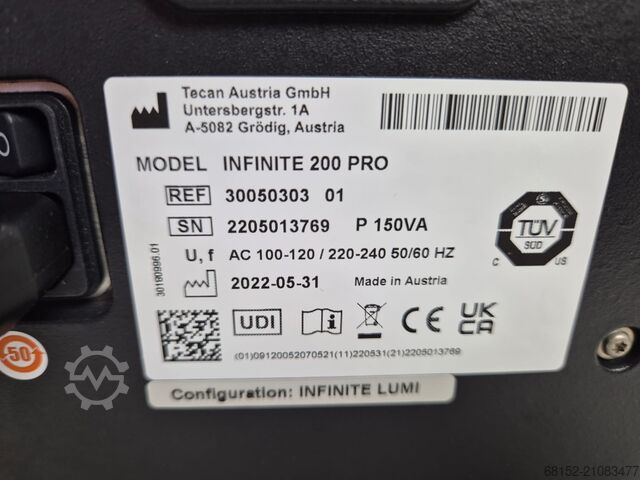 Tecan Infinate 200 Pro Mikroplatten-Reader Tecan Infinate 200 Pro