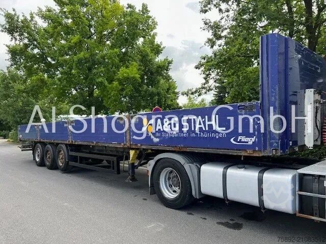 Loading platform Fliegl BPW/Lenk  + Liftachse /Verlängerbar