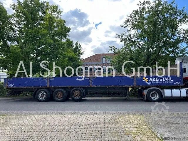 Loading platform Fliegl BPW/Lenk  + Liftachse /Verlängerbar