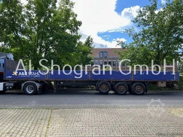 Loading platform Fliegl BPW/Lenk  + Liftachse /Verlängerbar