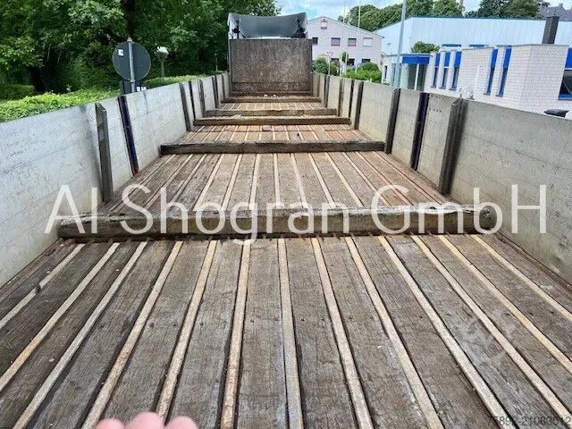 Loading platform Fliegl BPW/Lenk  + Liftachse /Verlängerbar