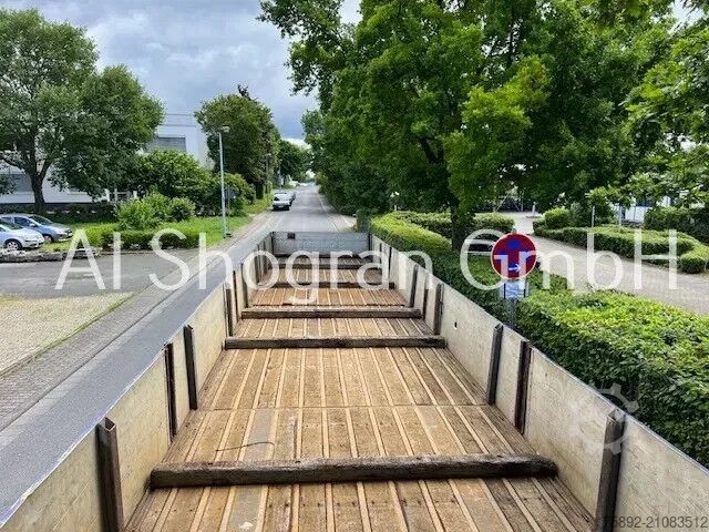 Loading platform Fliegl BPW/Lenk  + Liftachse /Verlängerbar