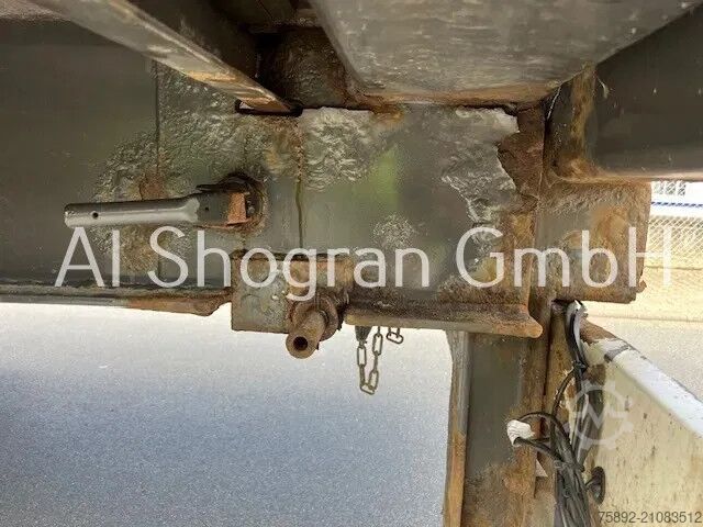 Loading platform Fliegl BPW/Lenk  + Liftachse /Verlängerbar