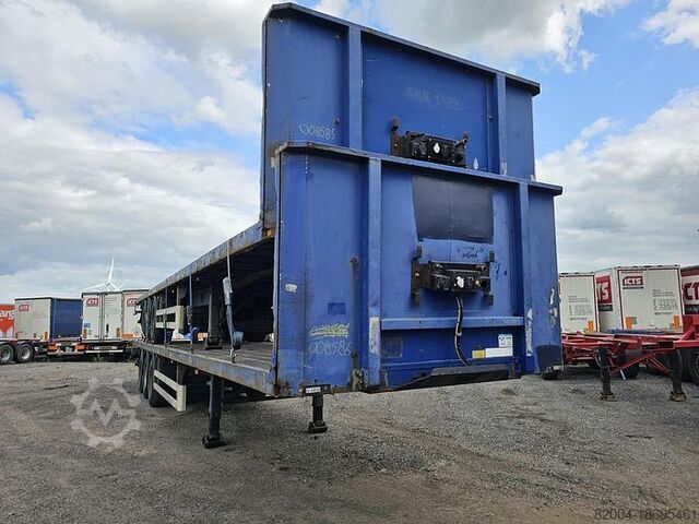 Flatbed PACTON 3 AXLE FLATBED TRAILER BPW DRUM