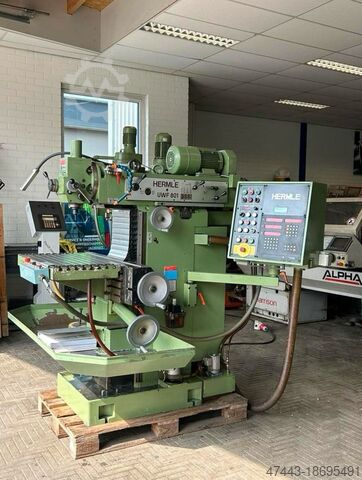 Milling machine HMF Hermeler Maschinenbau UWF 801