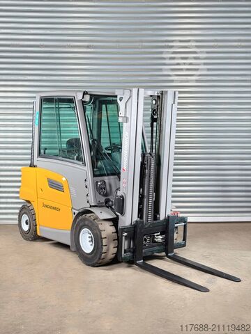 Diesel-Frontstapler Jungheinrich DFG 425s - Service Neu - nur 5016 Std.-STVO-KUBOTA