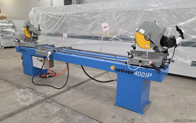 Double mitre saw for aluminum or PVC Pertici 400 IP