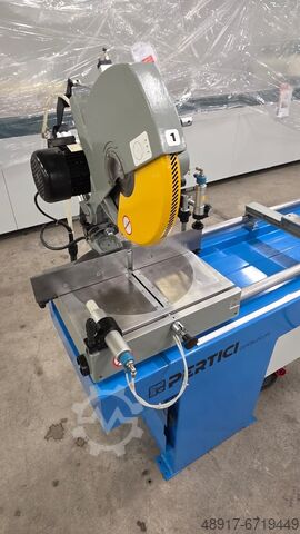 Double mitre saw for aluminum or PVC Pertici 400 IP