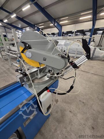 Doppel-Gehrungssäge für Aluminium oder PVC Pertici 400IP