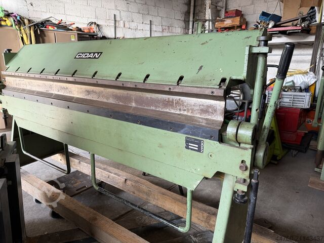 Schwenkbiegemaschine Cidan BML 20/1,5