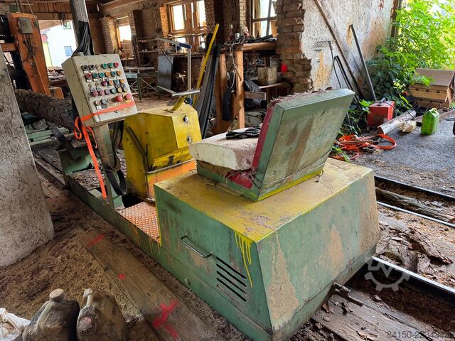 Tensioning carriage for frame saw Mayrhofer 