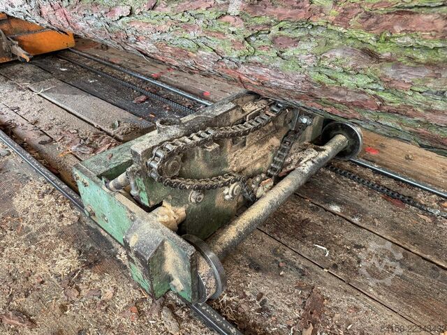 Tensioning carriage for frame saw Mayrhofer 