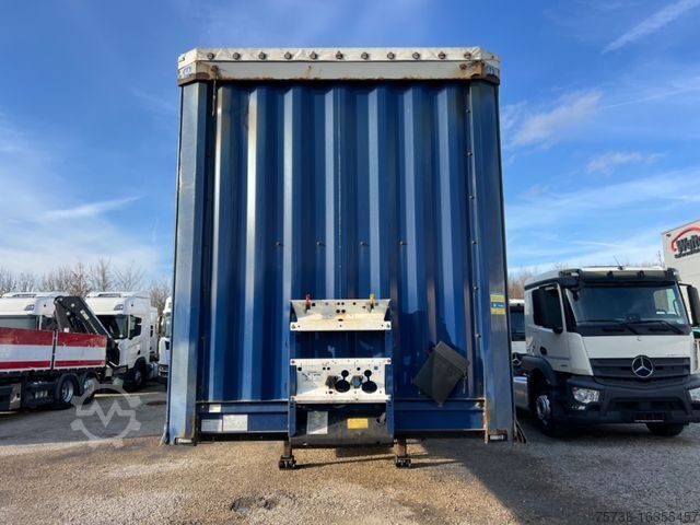 Open semitrailer with tarp KRONE Megatrailer/Hubdach/Schiebeplane/Edschaverdeck