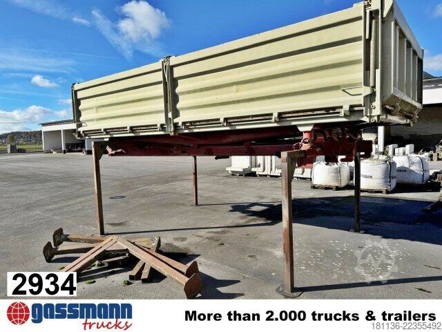 Tipper truck  Dautel Kippaufbau Wechselsystem