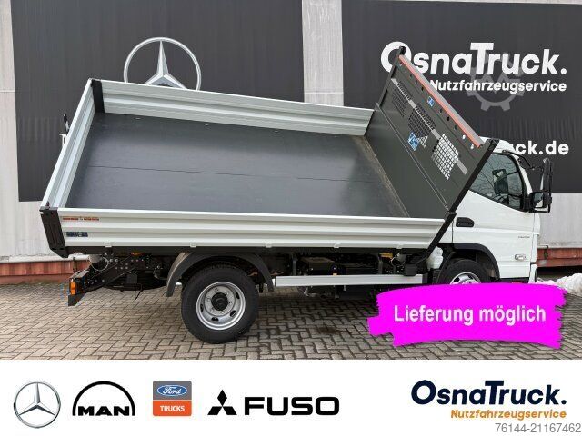 Transporter mit Kipper FUSO 7C18 3Seitenkipper,neues Mod. Klima,Nutzl.3800KG
