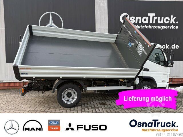 Transporter mit Kipper MITSUBISHI 7C18 3Seitenkipper,neues Mod. Klima,Nutzl.3800KG