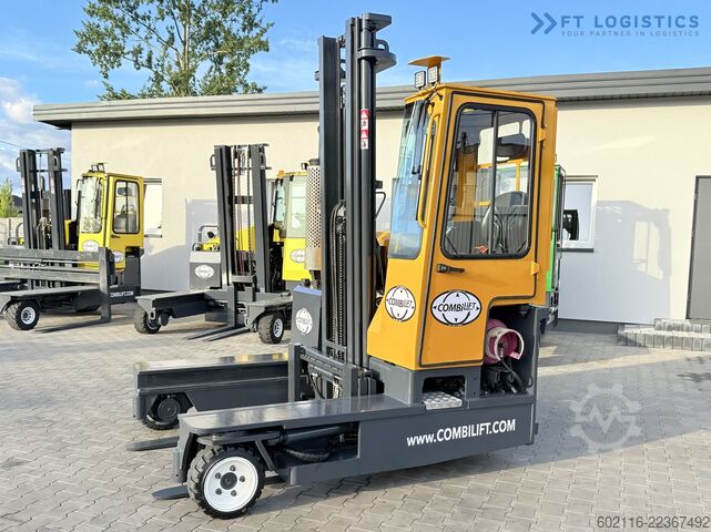 4-way forklift Combilift C3000 GAS DUPLEX 4500 FREE LIFT CABIN