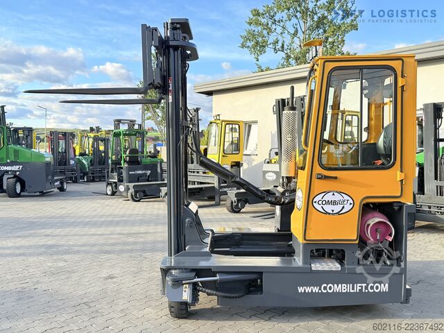 4-way forklift Combilift C3000 GAS DUPLEX 4500 FREE LIFT CABIN